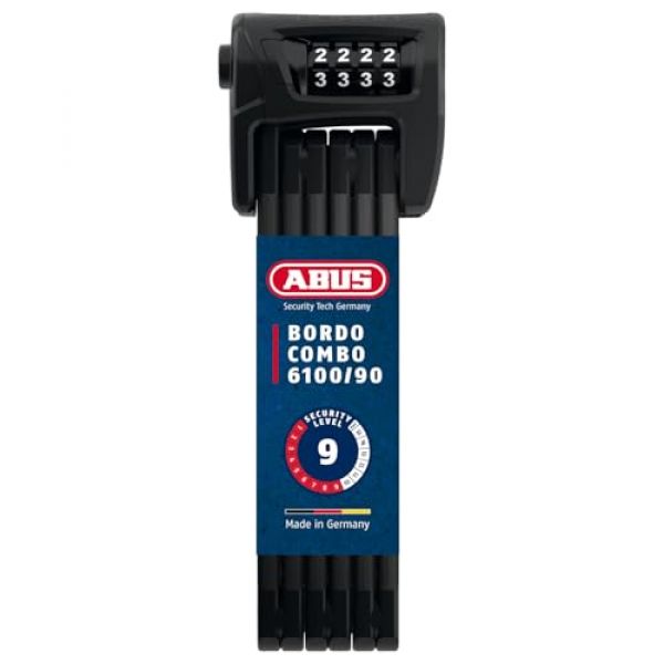 Abus Bordo Combo 6100/90 – Hohe Sicherheit mit Zahlenkombination