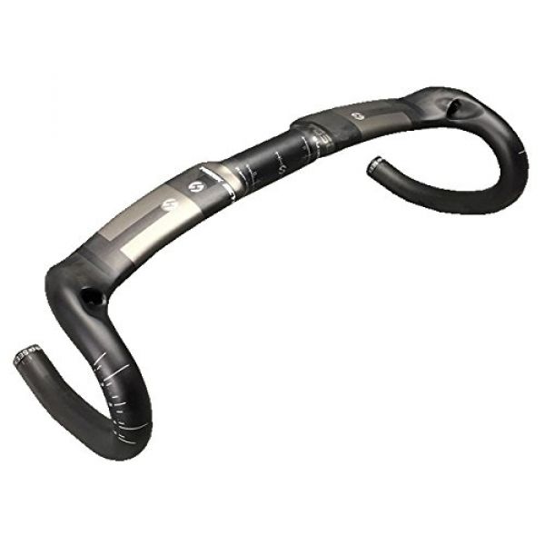 TOSEEK Rennradlenker - Carbon-Lenker mit unterschiedlichen Längen