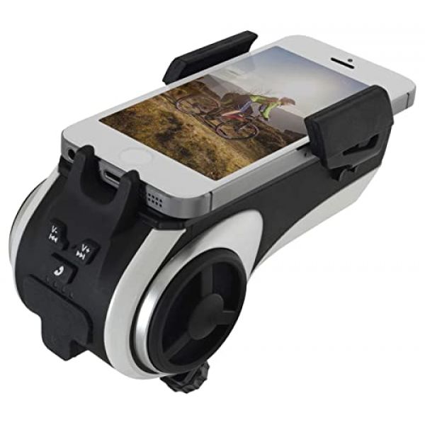 FISCHER Smartphone-Halter – Halterung mit integrierten Lautsprechern