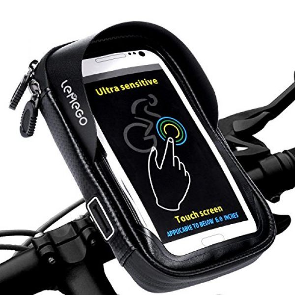 LEMEGO Fahrradlenkertasche – geräumige Halterung inklusive Tasche